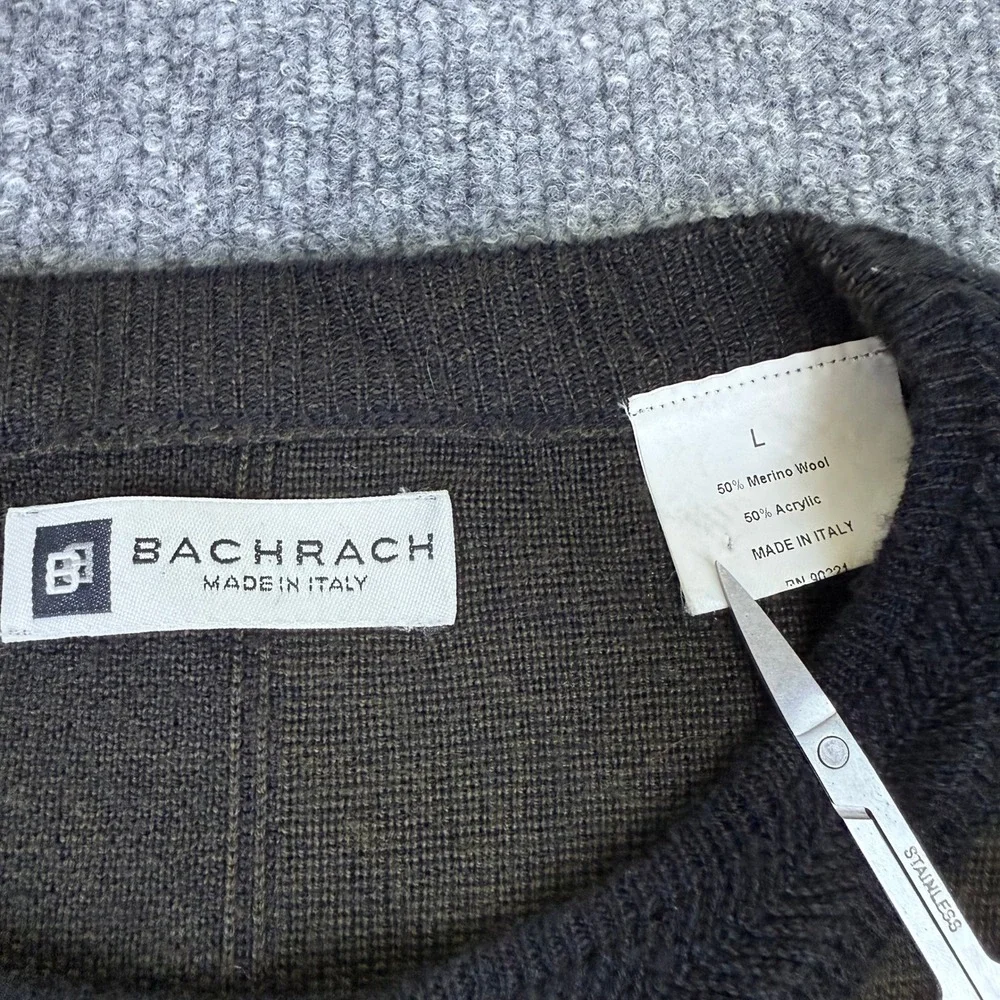 Bachrach rust core sweater